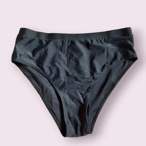 Black high waist swimsuit bottoms, 14W